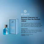 Dumont Soprano Ice Panucci EDP 100ml luxury men's fragrance at best price in Qatar, authentic and genuine product - perfumesouq Qatar