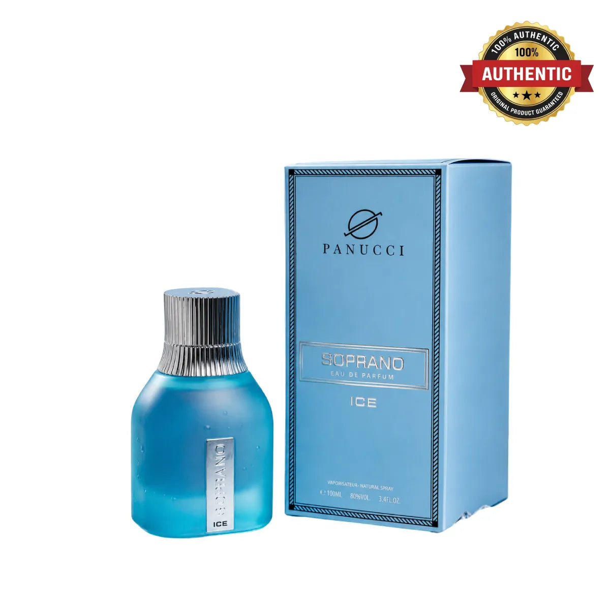 Dumont Soprano Ice Panucci Eau De Parfum 100ml online in Qatar at best price, premium fresh woody scent - perfumesouq Qatar