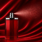 Dunhill Desire Red signature men’s scent with warm vanilla musk notes and luxury bottle design from Perfumesouq Qatar