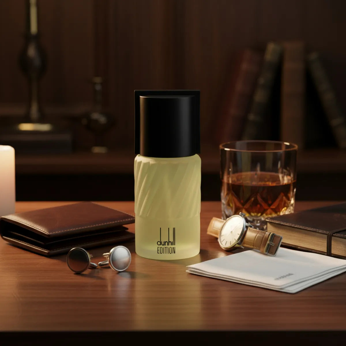 Luxury lifestyle image of Dunhill Edition EDT 100ml perfume | Perfume Souq Qatar