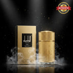 Dunhill Icon Absolute Eau de Parfum with bold woody fragrance and elegant masculine bottle from Perfumesouq Qatar