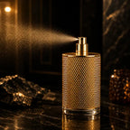 Dunhill Icon Absolute signature men’s scent with spicy oud notes and elegant fragrance bottle from Perfumesouq Qatar