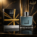 DUNHIL BLACK EDT 100ML perfume bottle for men with sleek black design and luxury fragrance packaging at Perfumesouq Qatar