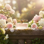 Luxury lifestyle image of Escada Especially Delicate Notes Eau de Toilette perfume | Perfume Souq Qatar