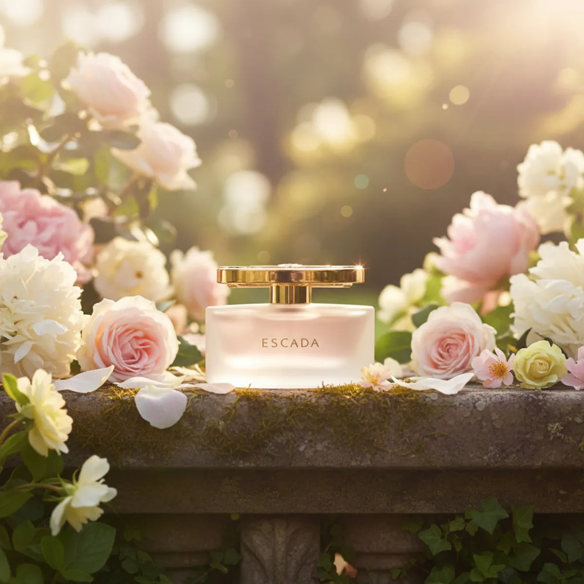 Luxury lifestyle image of Escada Especially Delicate Notes Eau de Toilette perfume | Perfume Souq Qatar
