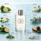 Giorgio Armani Acqua di Gio Eau de Toilette with refreshing ocean-inspired fragrance and premium bottle  from Perfumesouq Qatar