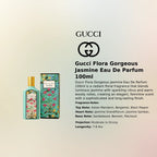 Gucci Flora Gorgeous Jasmine EDP 100ml luxury fragrance at best price in Qatar, authentic and genuine product - perfumesouq Qatar