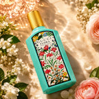 Gucci Flora Gorgeous Jasmine Eau De Parfum 100ml for best price in Qatar, elegant floral fragrance with long-lasting scent - perfumesouq Qatar