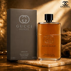 Buy Gucci Guilty Absolute Pour Homme Eau De Parfum 90ml online in Qatar for best price, luxury leather woody fragrance - perfumesouq Qatar