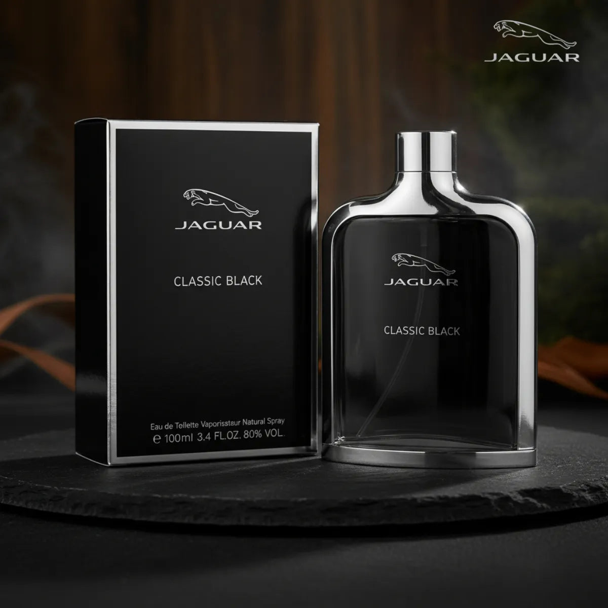 Buy Jaguar Classic Black EDT 100ml online in Qatar for best price | Perfume Souq Qatar