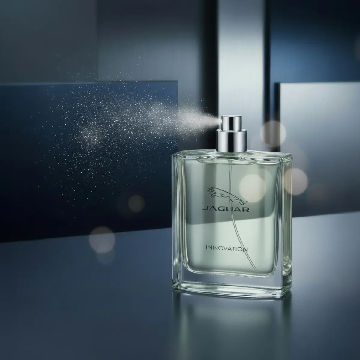 Jaguar Innovation EDT perfume bottle with fragrance spray | Perfume Souq Qatar