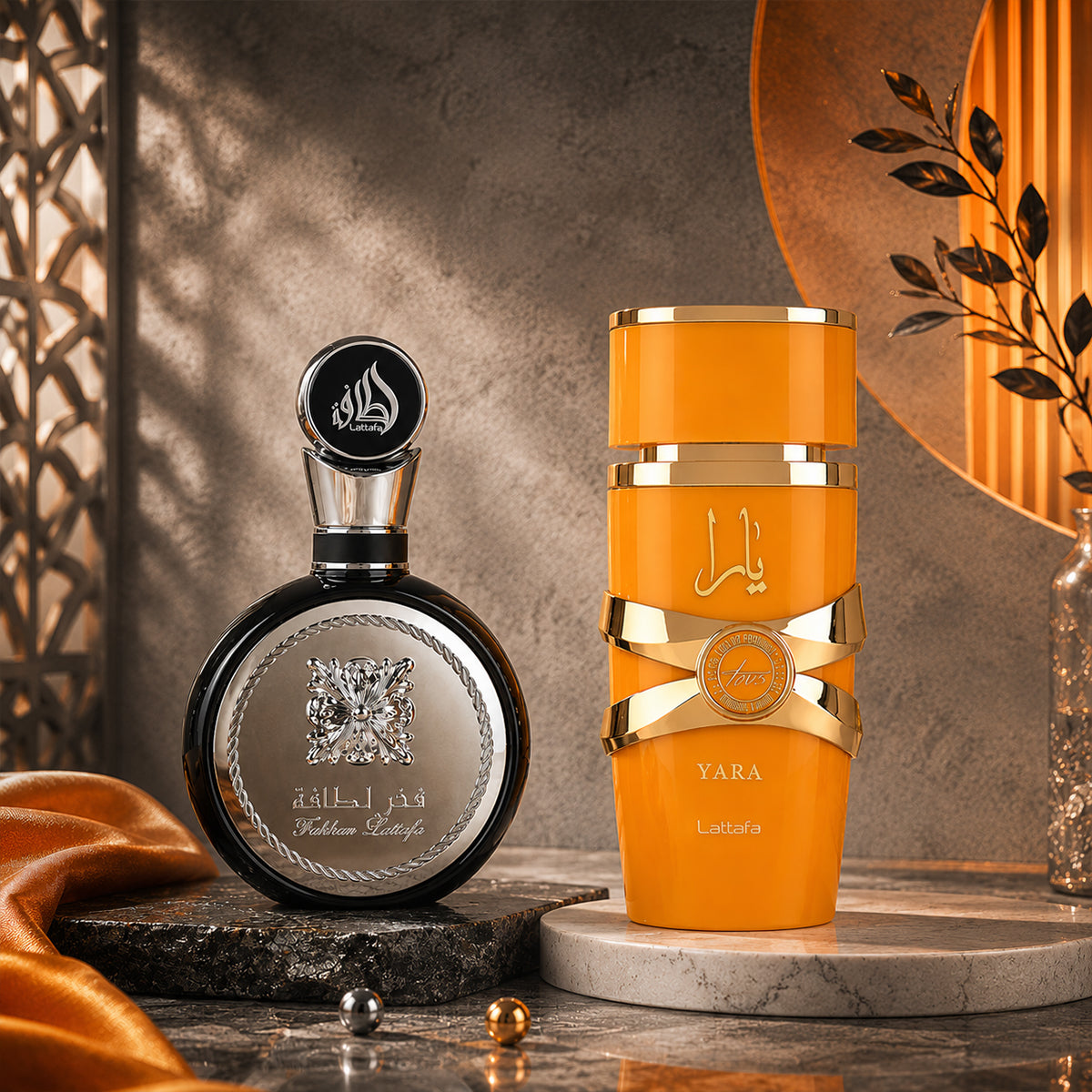 Lattafa Fakhar Black & Yara Tous Couple Set