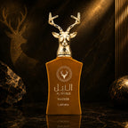  Lattafa Al Noble Wazeer Eau de Parfum 100 ml in a distinctive amber bottle best price in online  Perfumesouq Qatar