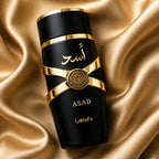 Original Lattafa Asad Eau De Parfum 100ml featuring spicy, woody, and vanilla notes - Perfumesouq Qatar