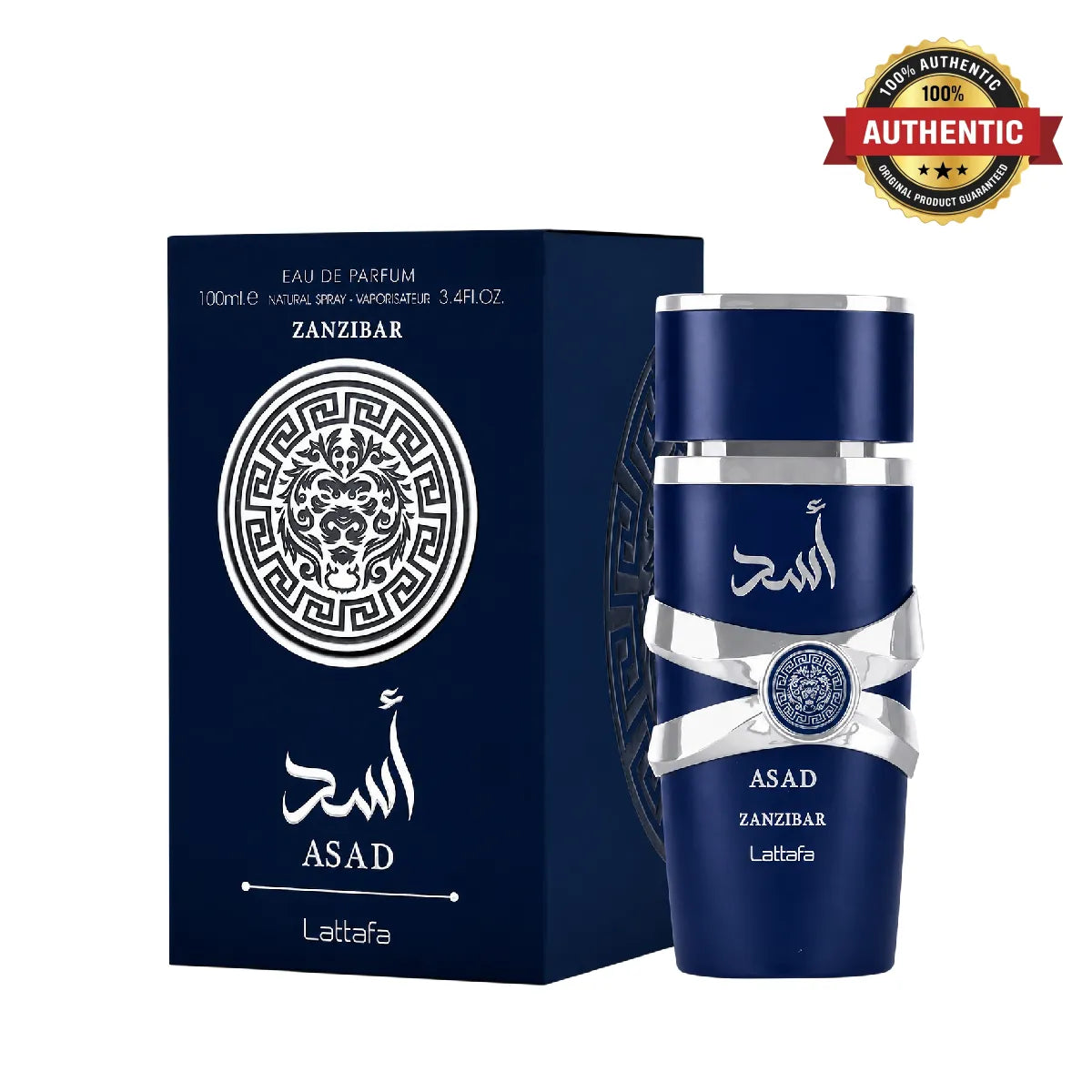 Premium Lattafa Asad Zanzibar EDP 100ml available in Qatar at best price, elegant men's fragrance - Perfumesouq Qatar