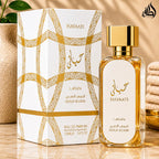 Buy Lattafa Hayaati Gold Elixir Eau De Parfum 100ml online in Qatar at best price, luxury unisex fragrance - Perfumesouq Qatar