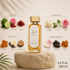 Authentic Lattafa Hayaati Gold Elixir Eau De Parfum 100ml for best price with fast delivery - Perfumesouq Qatar
