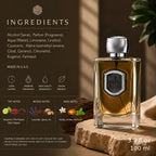 Authentic Lattafa Liam Grey Eau De Parfum 100ml for best price with fast delivery - perfumesouq Qatar