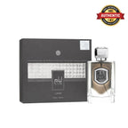 Lattafa Liam Grey Eau De Parfum 100ml online in Qatar at best price, premium woody spicy scent - perfumesouq Qatar