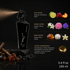 Lattafa Maahir Black Edition Eau De Parfum 100ml for best price in Qatar, rich woody fragrance with long-lasting scent - perfumesouq Qatar
