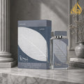 Lattafa Najdia Intense Eau de Parfum 100 ml designed for men who enjoy fresh, aquatic, and woody fragrances best price in online Perfumesouq Qatar