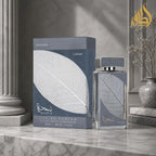 Lattafa Najdia Intense Eau de Parfum 100 ml designed for men who enjoy fresh, aquatic, and woody fragrances best price in online Perfumesouq Qatar