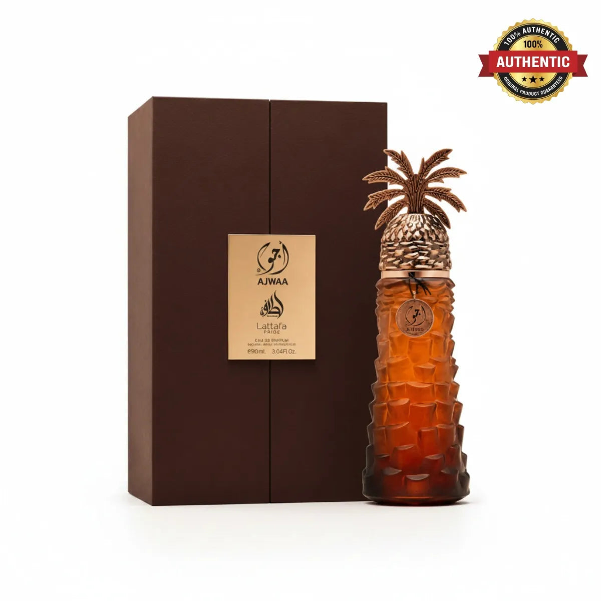  Lattafa Pride Ajwad EDP 90ml in a decorative designer bottle, ideal for men and women who enjoy rich oriental scents Perfumesouq Qatar