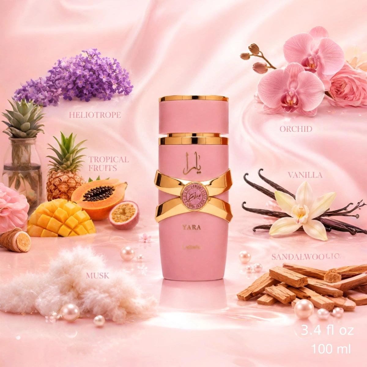 Yara Elixir perfume long lasting warm sweet scent from Perfumesouq Qatar