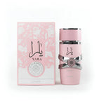 Lattafa Yara Pink EDP for Women with soft fruity-floral sweetness and creamy vanilla finish from PerfumeSouq Qatar
