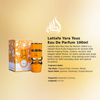 Lattafa Yara Tous EDP 100ml luxury fragrance at best price in Qatar, authentic and genuine product - perfumesouq Qatar
