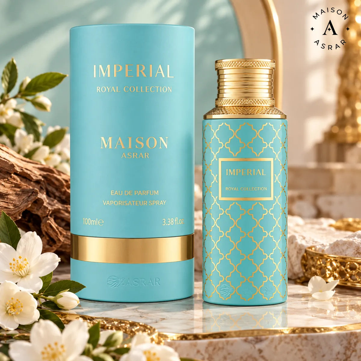 Buy Maison Asrar Imperial Eau De Parfum 100ml from Perfumesouq, Doha, Qatar.

