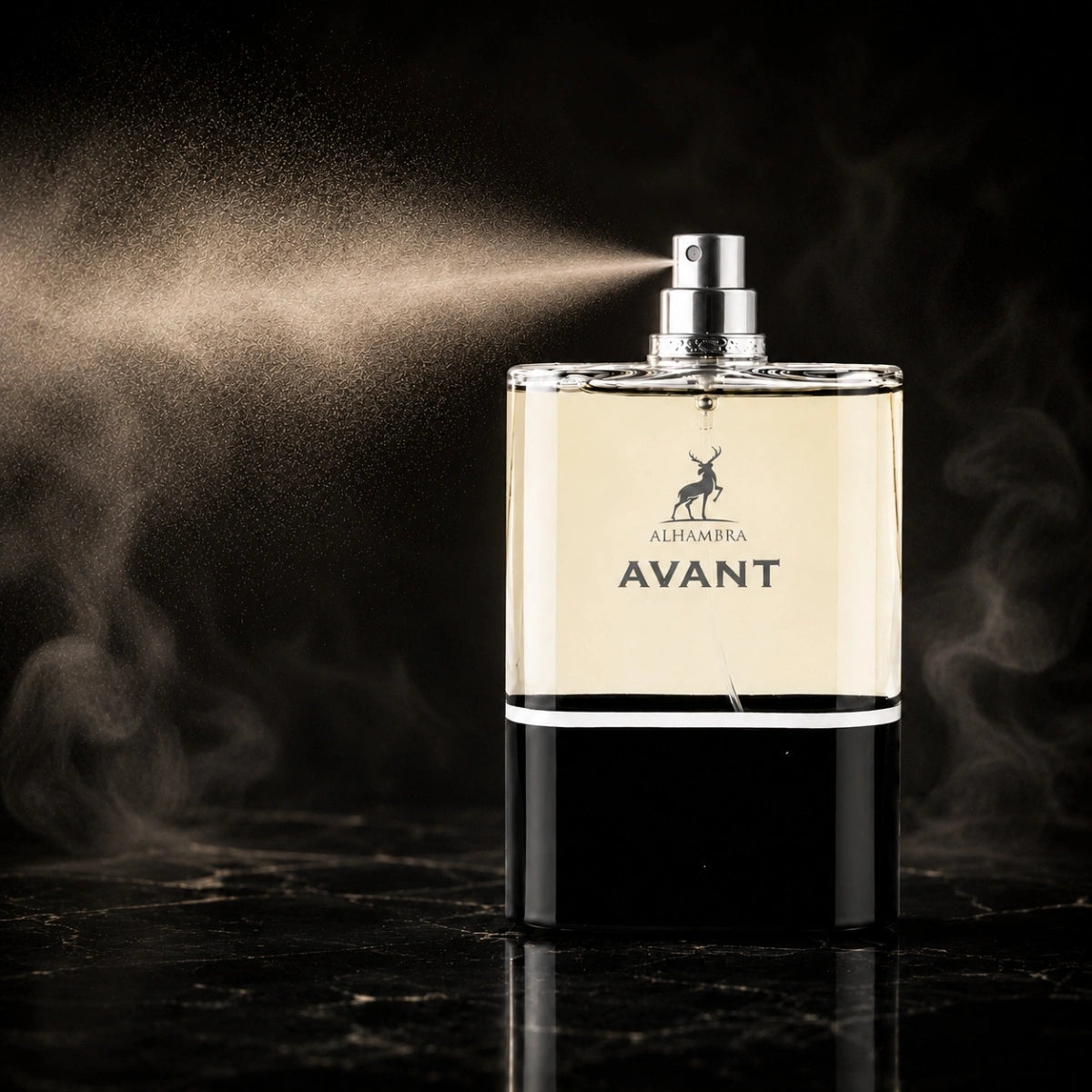 Maison Alhambra Avant Eau de Parfum for Men online with luxurious masculine fragrance and lasting performance from  Perfumesouq Qatar
