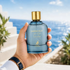Maison Alhambra Daring Blue For Life Eau De Parfum 100ml for best price in Qatar, fresh woody fragrance with long-lasting scent - perfumesouq Qatar
