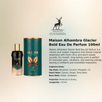 Maison Alhambra Glacier Bold EDP 100ml luxury fragrance at best price in Qatar, authentic and genuine product - perfumesouq Qatar