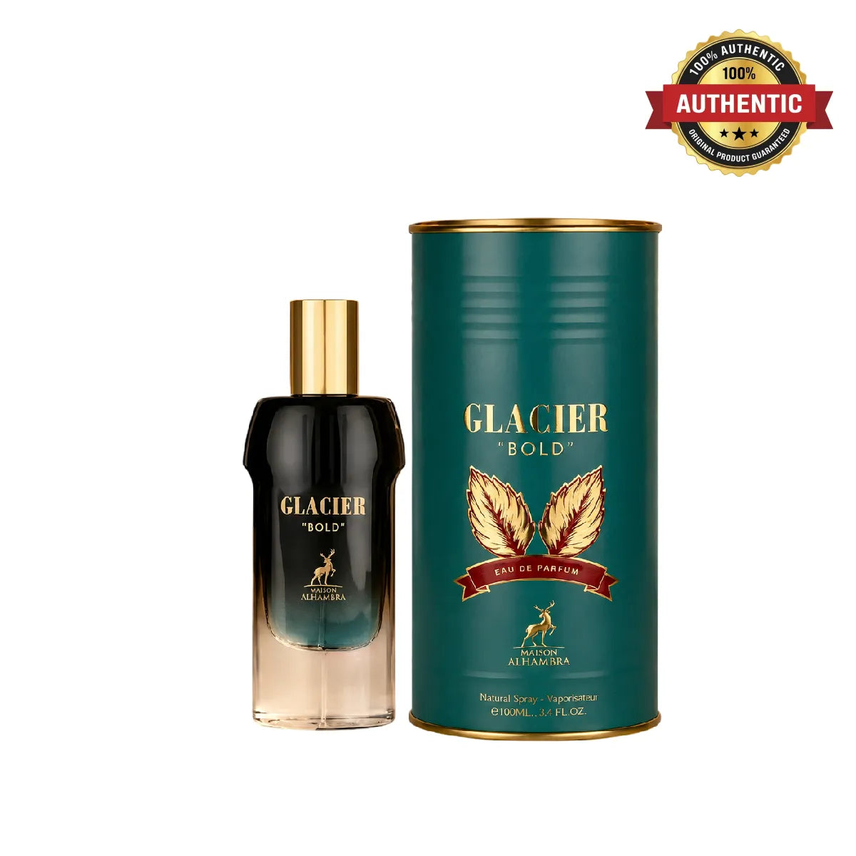Maison Alhambra Glacier Bold Eau De Parfum 100ml online in Qatar at best price, premium citrus aromatic scent - perfumesouq Qatar