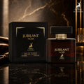 Buy Maison Alhambra Jubilant Noir Eau De Parfum 100ml online in Qatar for best price, luxury oriental fragrance - perfumesouq Qatar