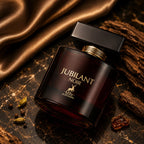 Maison Alhambra Jubilant Noir Eau De Parfum 100ml for best price in Qatar, rich amber fragrance with long-lasting scent - perfumesouq Qatar