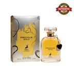 Maison Alhambra Precious Gold Eau De Parfum 80ml online in Qatar at best price, premium oriental woody scent - perfumesouq Qatar