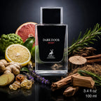 Maison Alhambra Dark Door Sport 100ml EDP blends bright notes with warm undertones for a balanced fragrance Perfumesouq Qatar