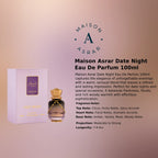 Maison Asrar Date Night EDP 100ml luxury fragrance at best price in Qatar, authentic and genuine product - perfumesouq Qatar