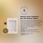 Maison Asrar Fakhama EDP 100ml luxury fragrance at best price in Qatar, authentic and genuine product - perfumesouq Qatar