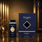 Buy Maison Asrar Hunter Eau De Parfum 100ml online in Qatar for best price, luxury fresh woody fragrance - perfumesouq Qatar