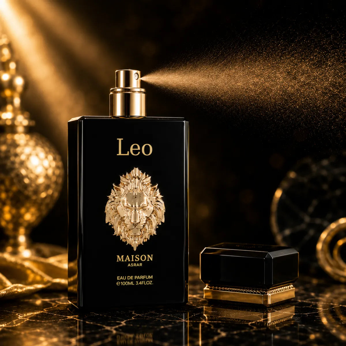 Authentic Maison Asrar Leo Eau De Parfum 100ml for best price with fast delivery - perfumesouq Qatar