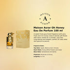 Maison Asrar Oh Honey EDP 100 ml fruity floral warm scent notes elegant best prices Perfumesouq Qatar