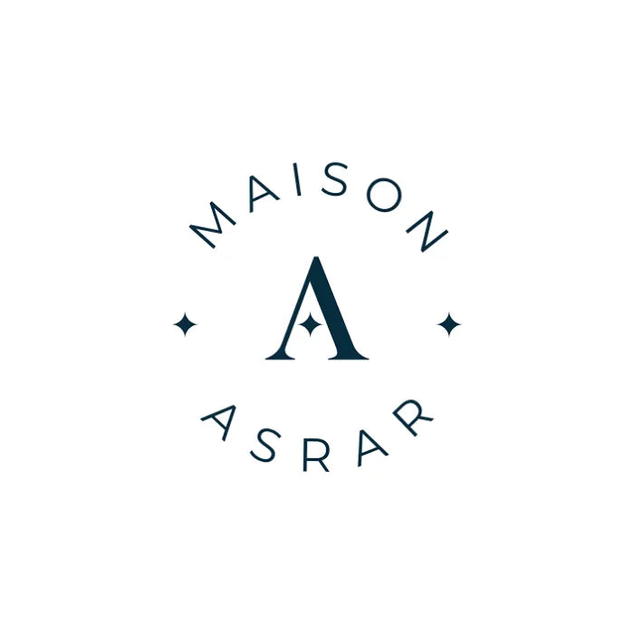  Maison Asrar perfume brand logo for authentic perfume shopping in Perfume Qatar | Perfumesouq Qatar