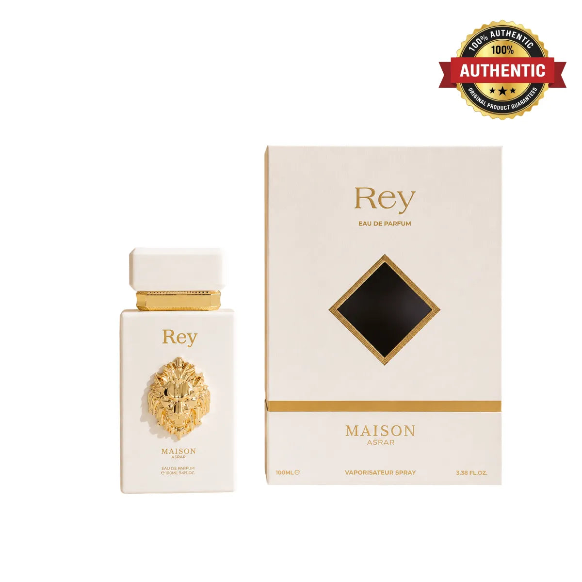 Maison Asrar Rey Eau De Parfum 100ml online in Qatar at best price, premium woody aromatic scent - perfumesouq Qatar