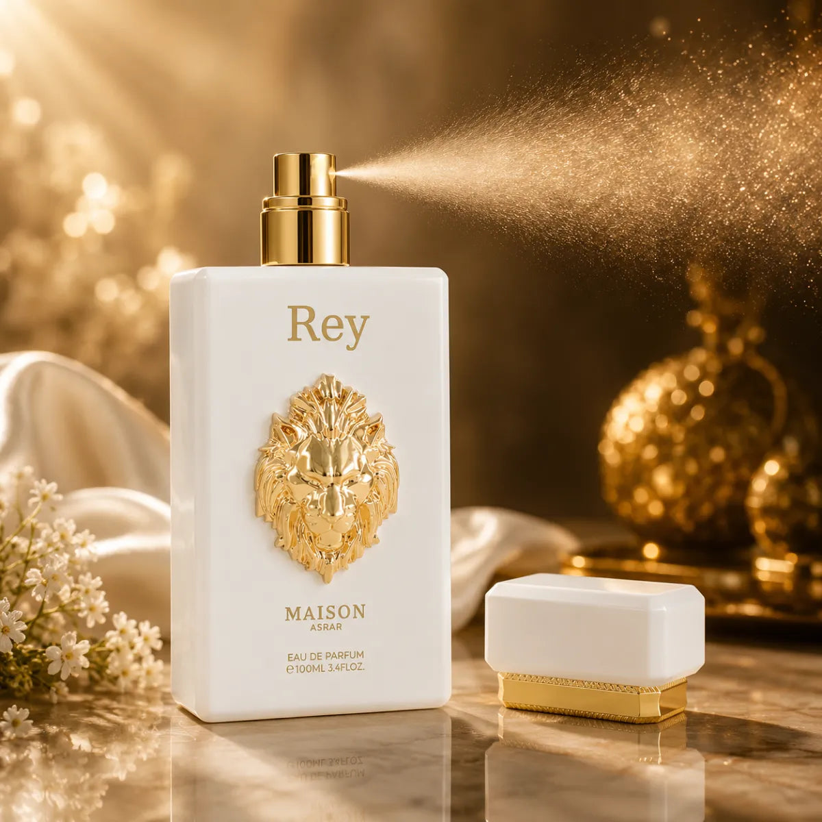 Original Maison Asrar Rey Eau De Parfum 100ml authentic luxury fragrance at best price in Qatar - perfumesouq Qatar
