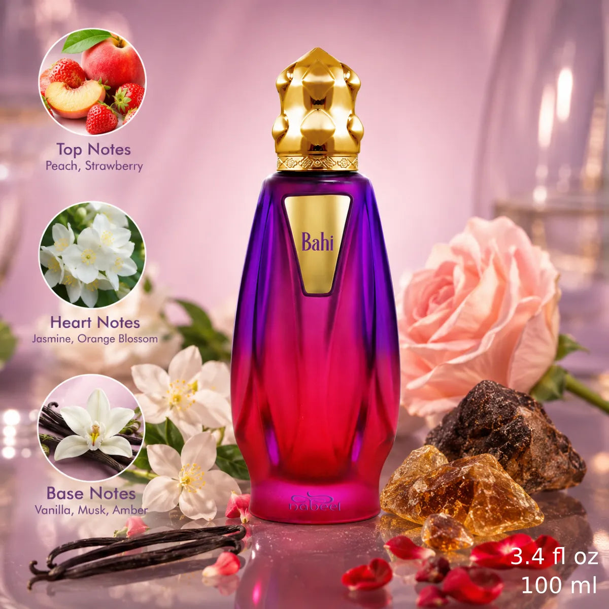 Authentic Nabeel Bahi Eau De Parfum 100ml for best price with fast delivery - perfumesouq Qatar