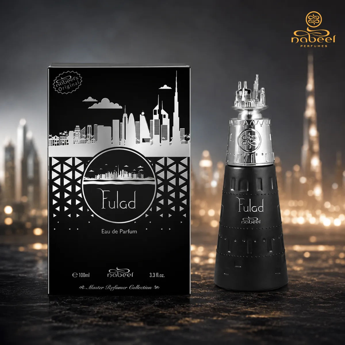 Buy Nabeel Fulad Eau De Parfum 100ml online in Qatar for best price, luxury oriental fragrance - perfumesouq Qatar