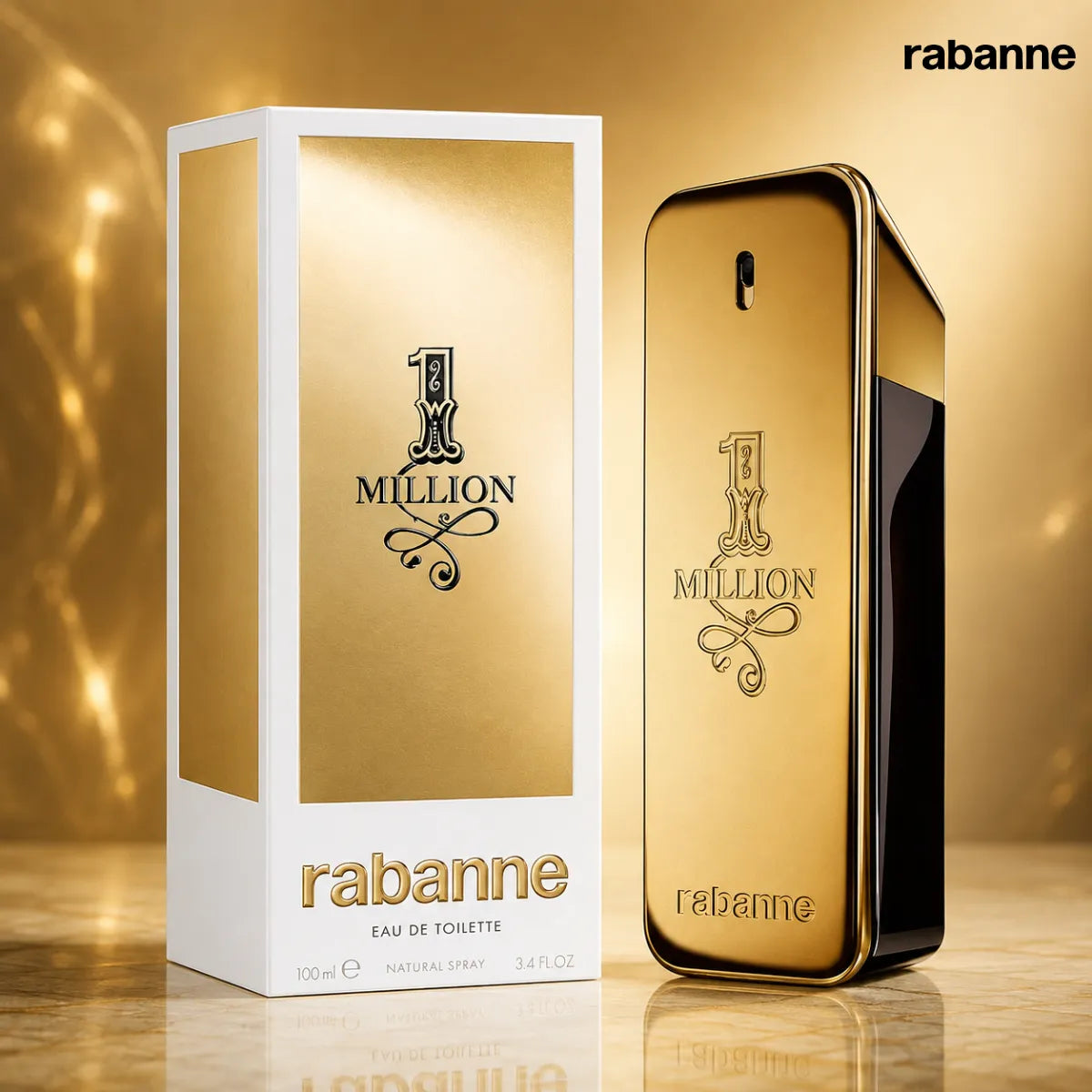 Buy Paco Rabanne One Million Eau De Toilette 100ml online in Qatar for best price, luxury spicy woody fragrance - perfumesouq Qatar